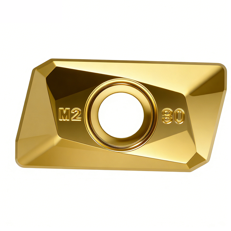 A刀片形状P后刀角记号-M2断屑槽记号  AP-M2 A型硬质合金刀片